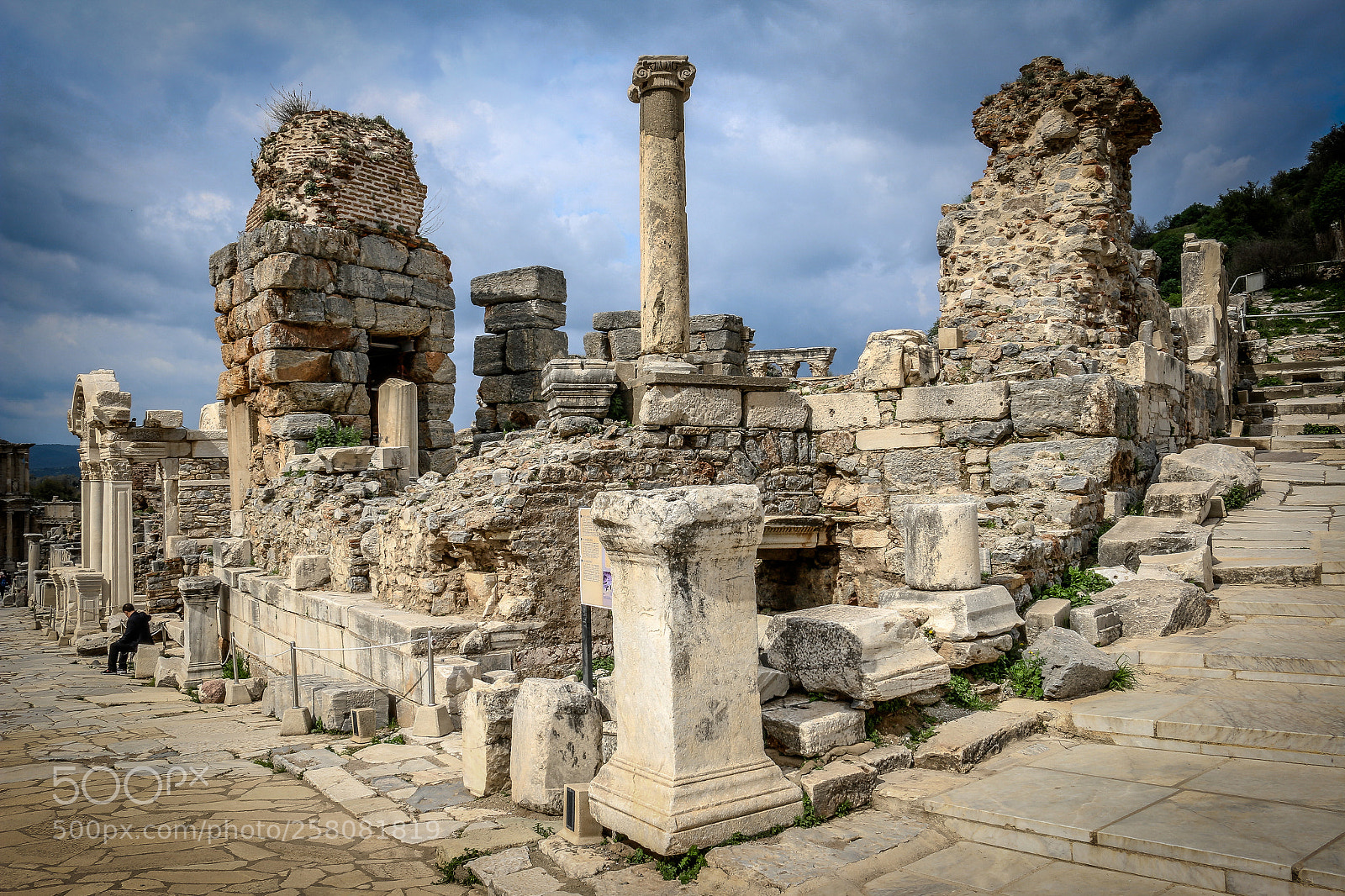 Canon EOS 70D sample photo. Ephesus ruins, turkey photography