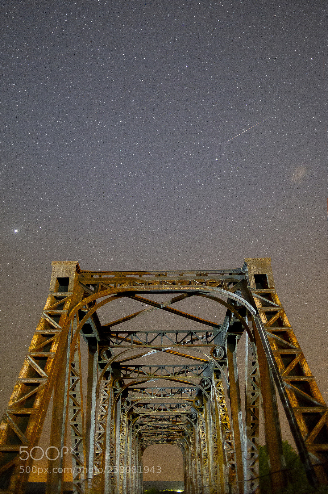 Canon EOS 6D sample photo. Night sky and bridge photography