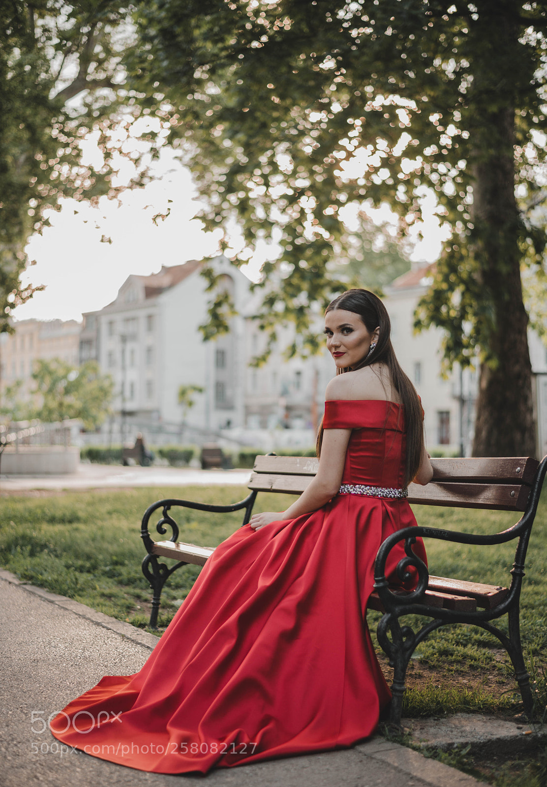 Nikon D610 sample photo. Lady in red photography