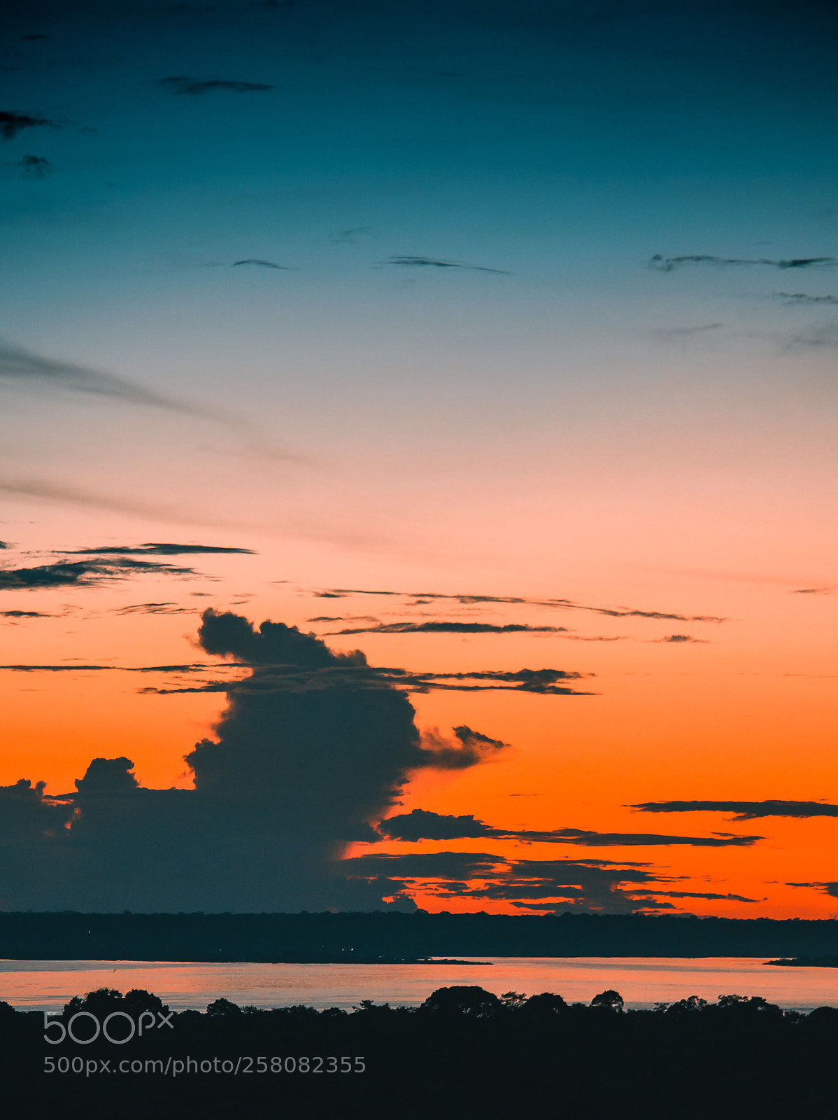 Nikon D5100 sample photo. Sunset manaus photography