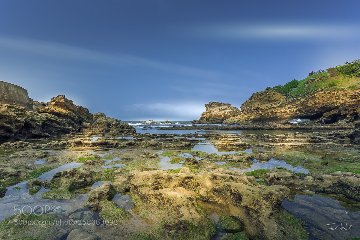 Canon EOS 6D sample photo. Biarritz côte photography