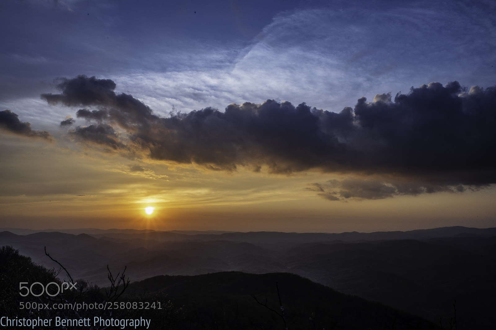 Nikon D850 sample photo. Ashe county sunset photography