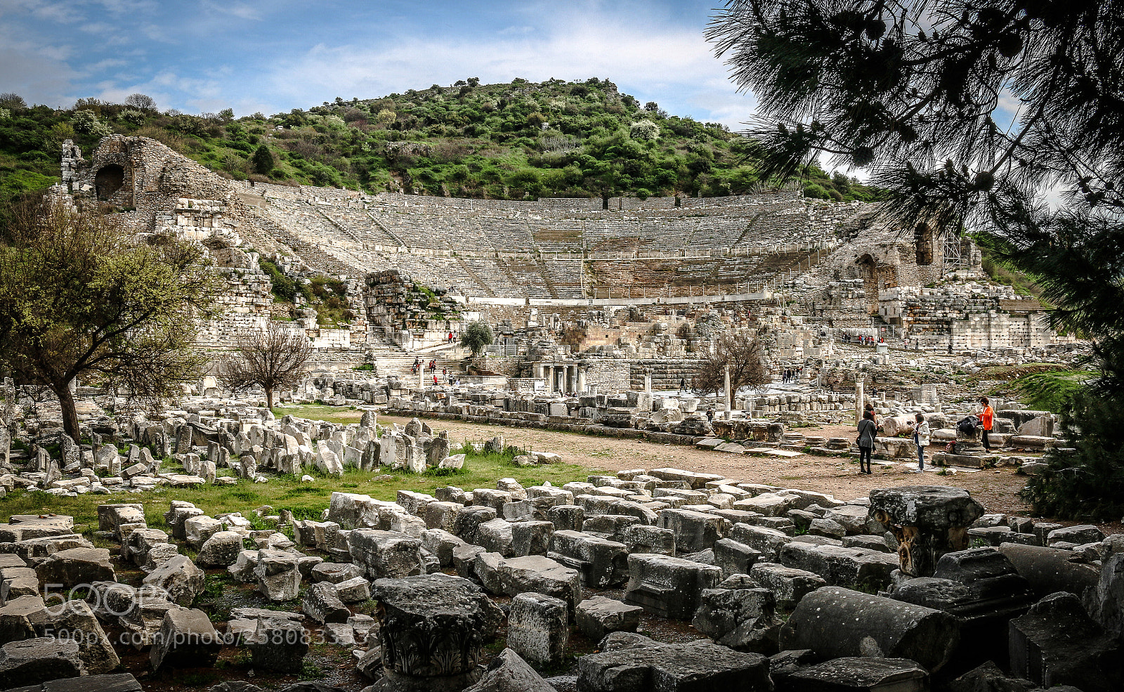 Canon EOS 70D sample photo. Theatre in ephesus photography