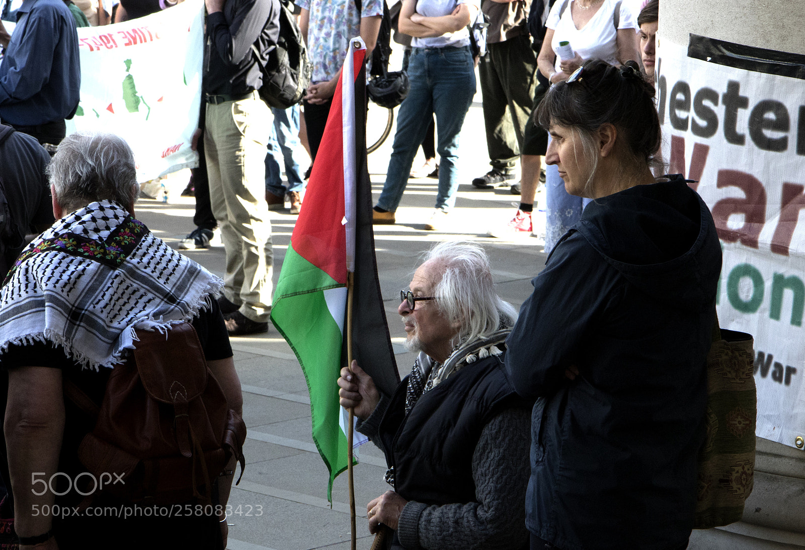 Canon EOS 80D sample photo. Anti-israel protesters, manchester, uk photography