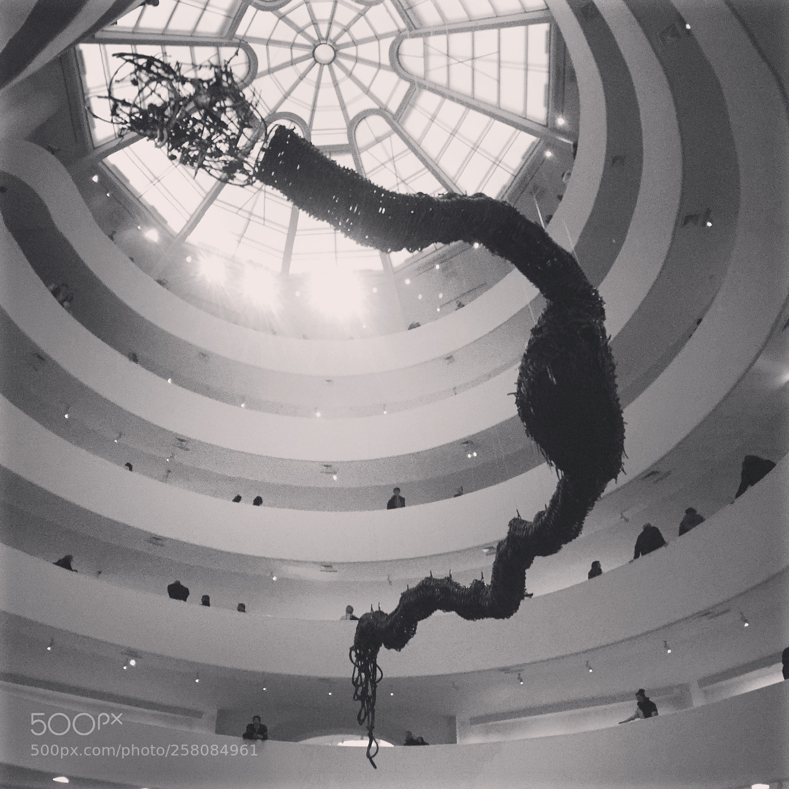 Apple iPhone 6s sample photo. Guggenheim exhibition photography