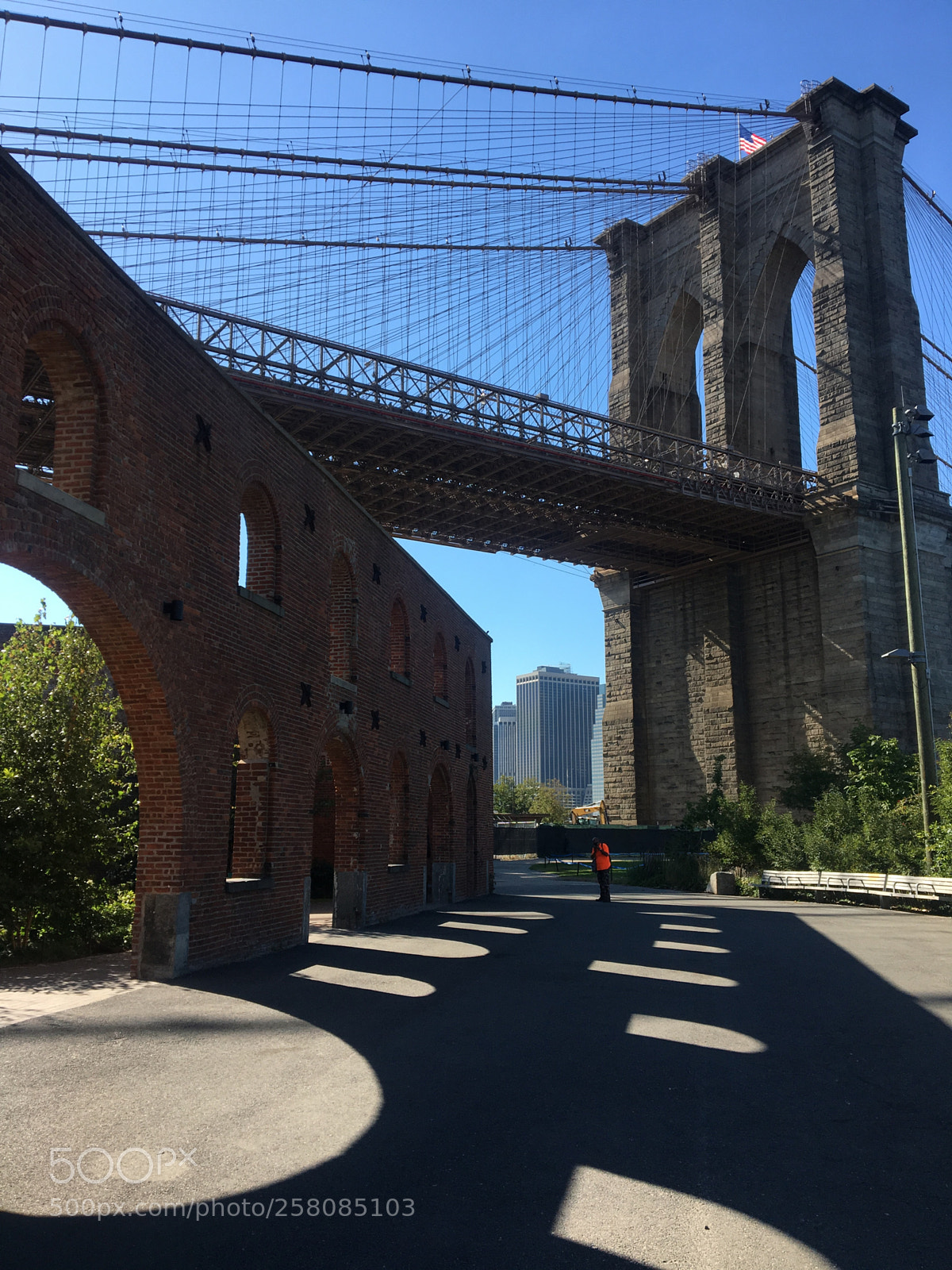 Apple iPhone 6s sample photo. Brooklyn bridge photography
