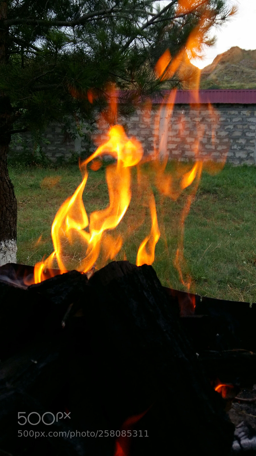 Samsung Galaxy A5 sample photo. Flame.. photography
