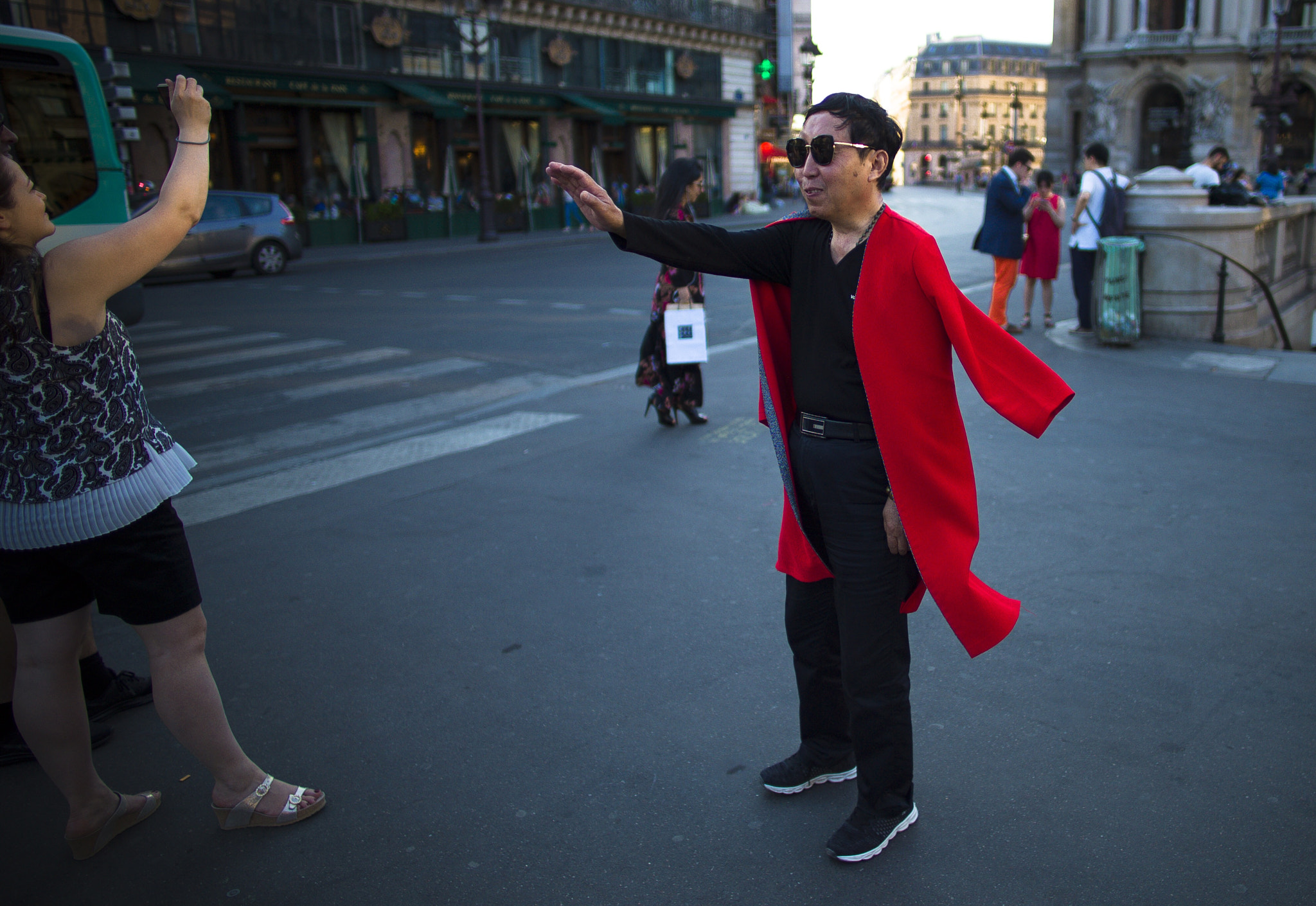 Leica M9 sample photo. Lady in red photography