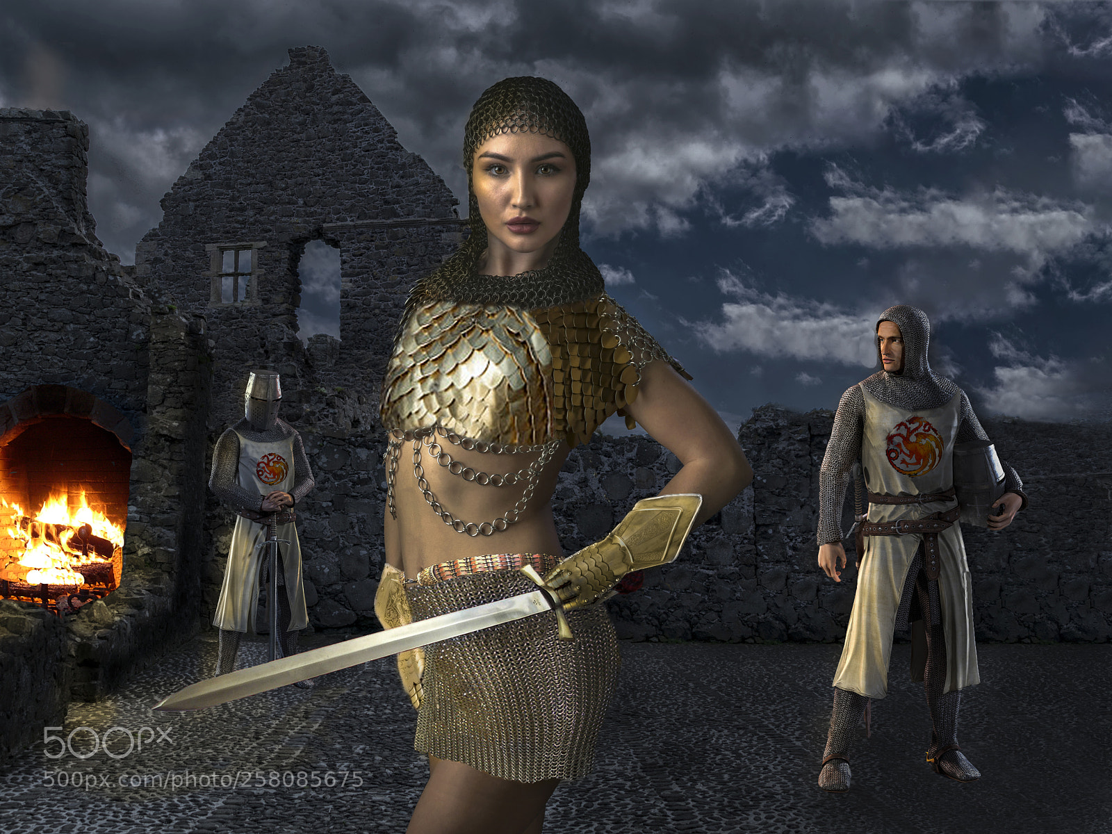 Nikon D7100 sample photo. She-warrior photography