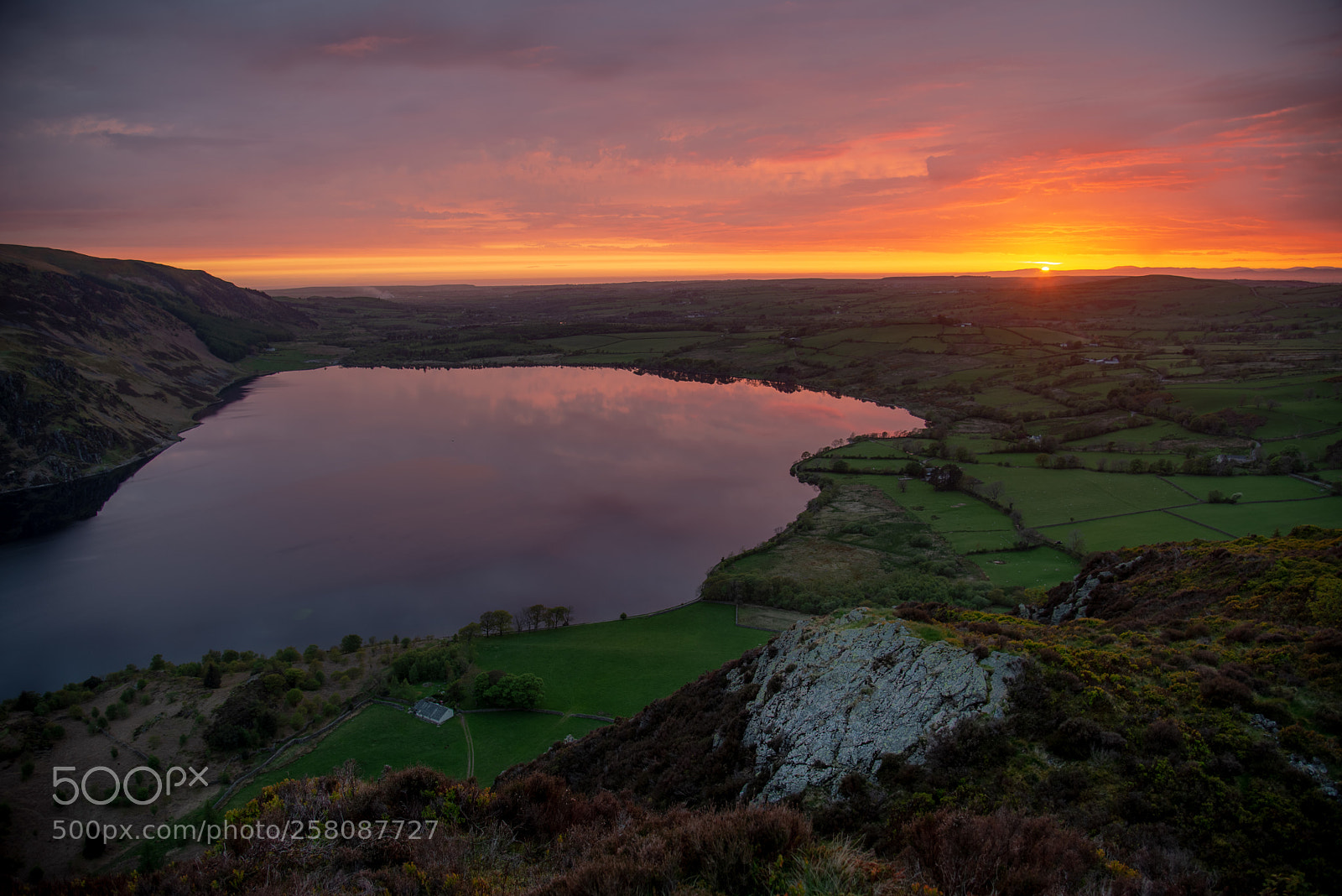 Nikon D610 sample photo. Ennerdale water sunset photography