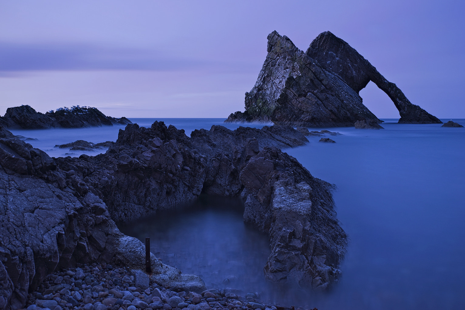 Pentax K-1 Mark II sample photo. Bow fiddle twilight photography
