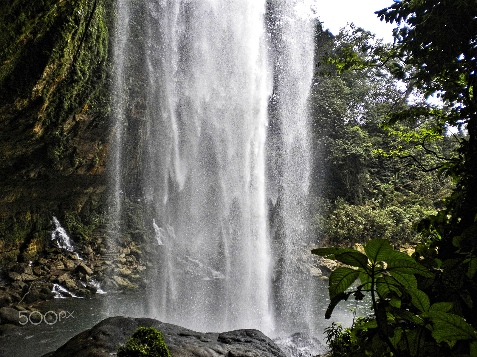 Nikon Coolpix S220 sample photo. Chiapas waterfall photography