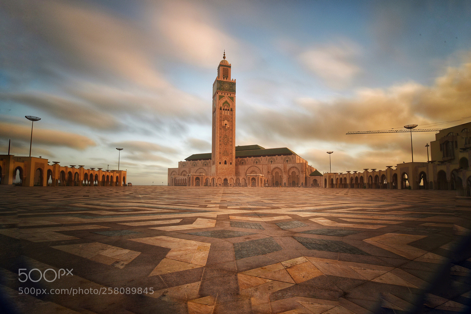 Nikon D750 sample photo. Morning at hassan ii  photography