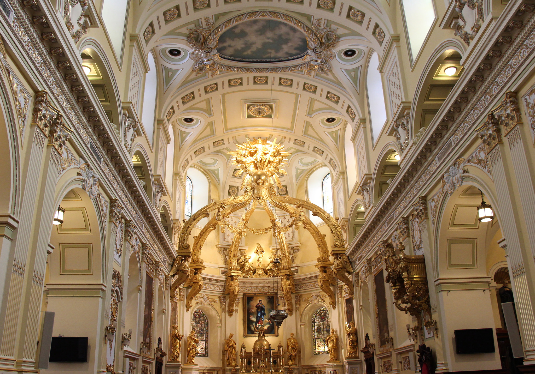 Canon EOS 650D (EOS Rebel T4i / EOS Kiss X6i) sample photo. Cathedral-basilica of notre-dame de québec photography