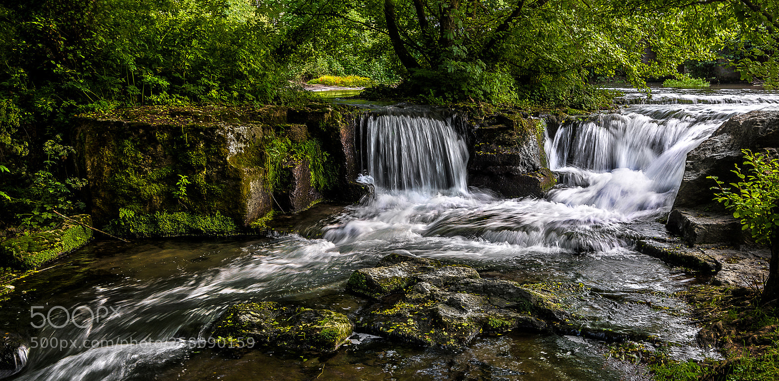 Nikon D810 sample photo. The small waterfalls photography