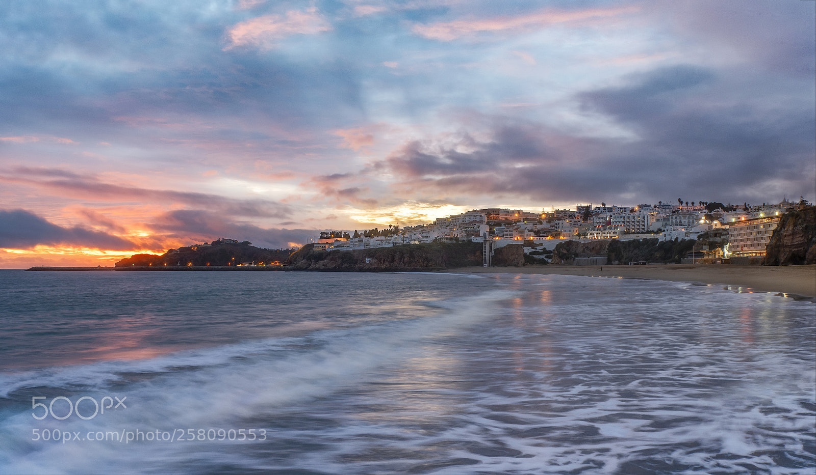 Nikon D5500 sample photo. Albufeira sunset photography