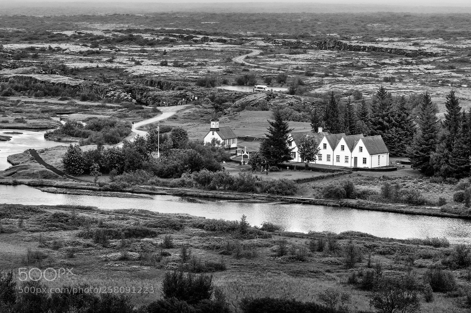 Canon EOS 7D Mark II sample photo. Þingvellir church photography