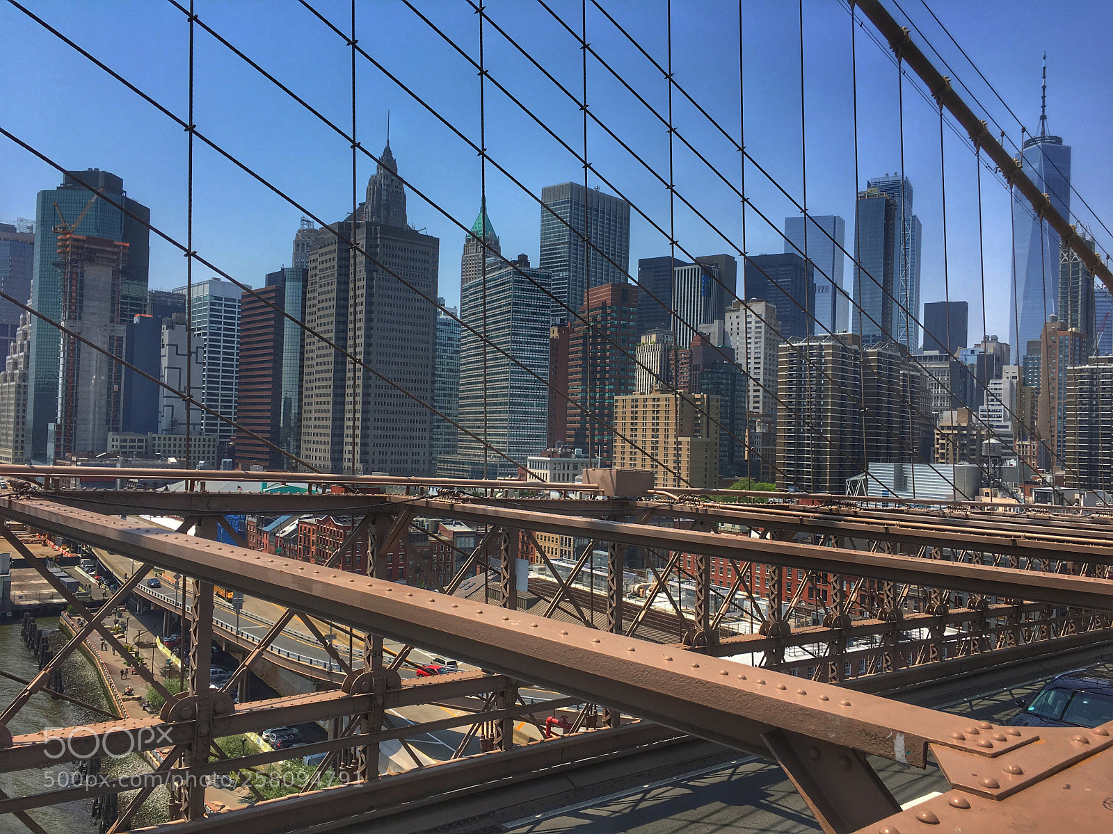 Apple iPhone 6s sample photo. Brookline bridge photography