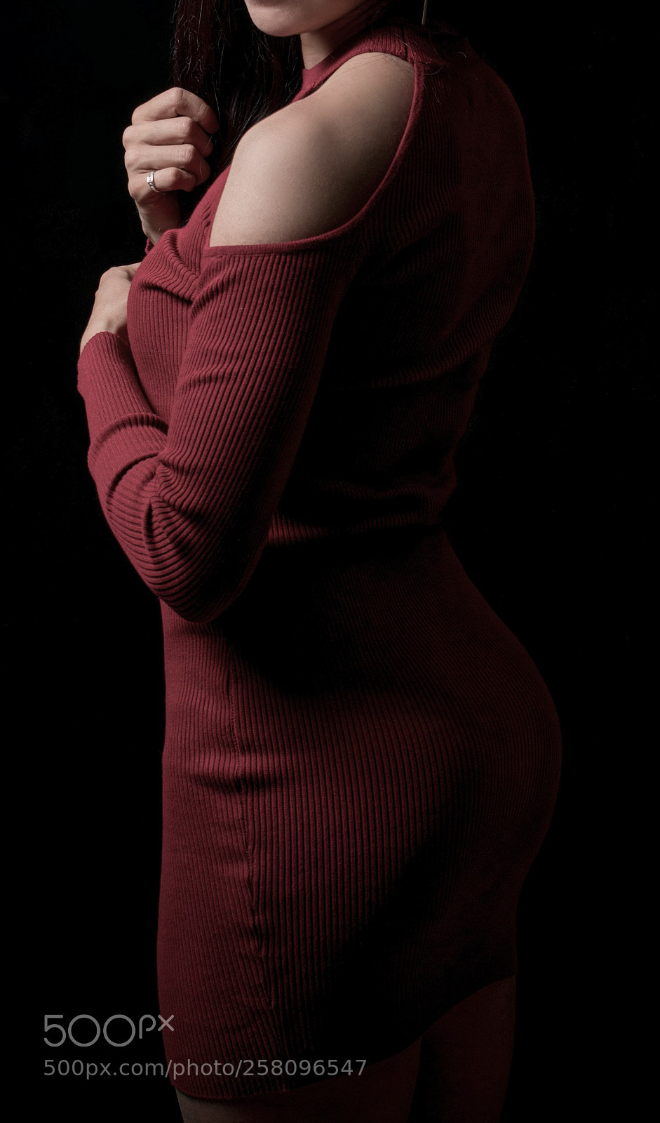 Nikon D3400 sample photo. Red dress photography