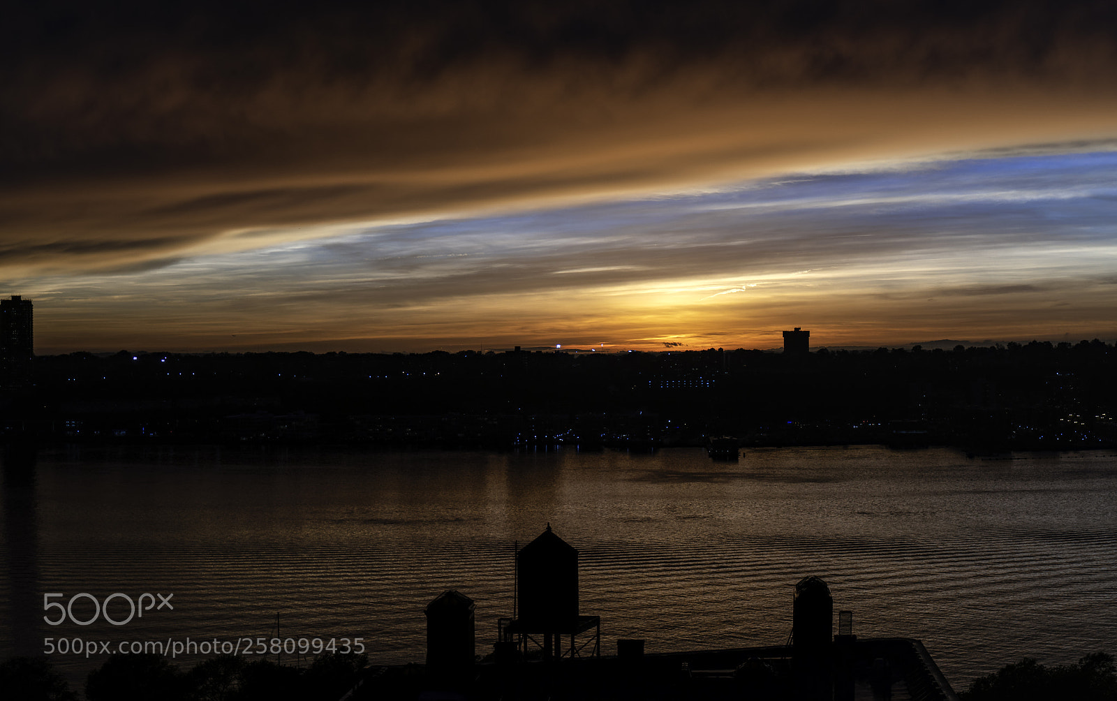 Sony a7R II sample photo. Hudson river sunset photography