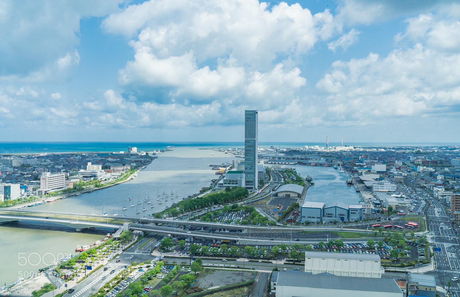 Sony a7R III sample photo. 新潟　展望台 photography
