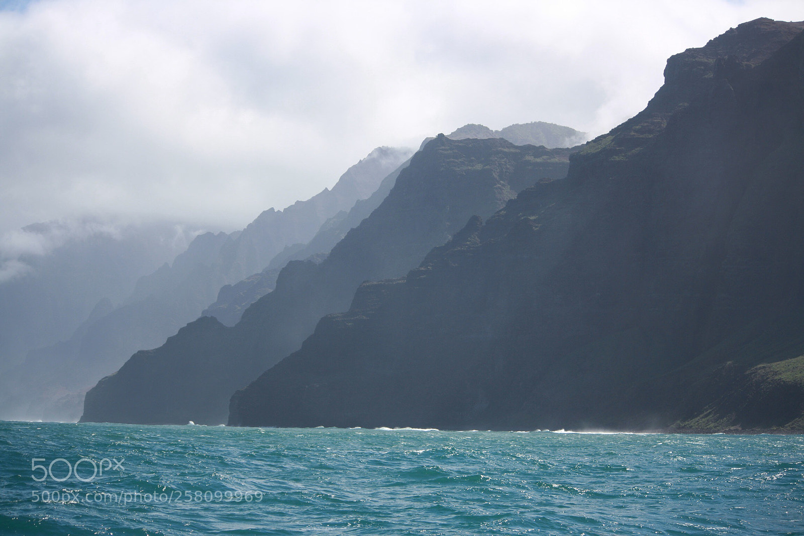 Canon EOS 1000D (EOS Digital Rebel XS / EOS Kiss F) sample photo. Na pali coast photography