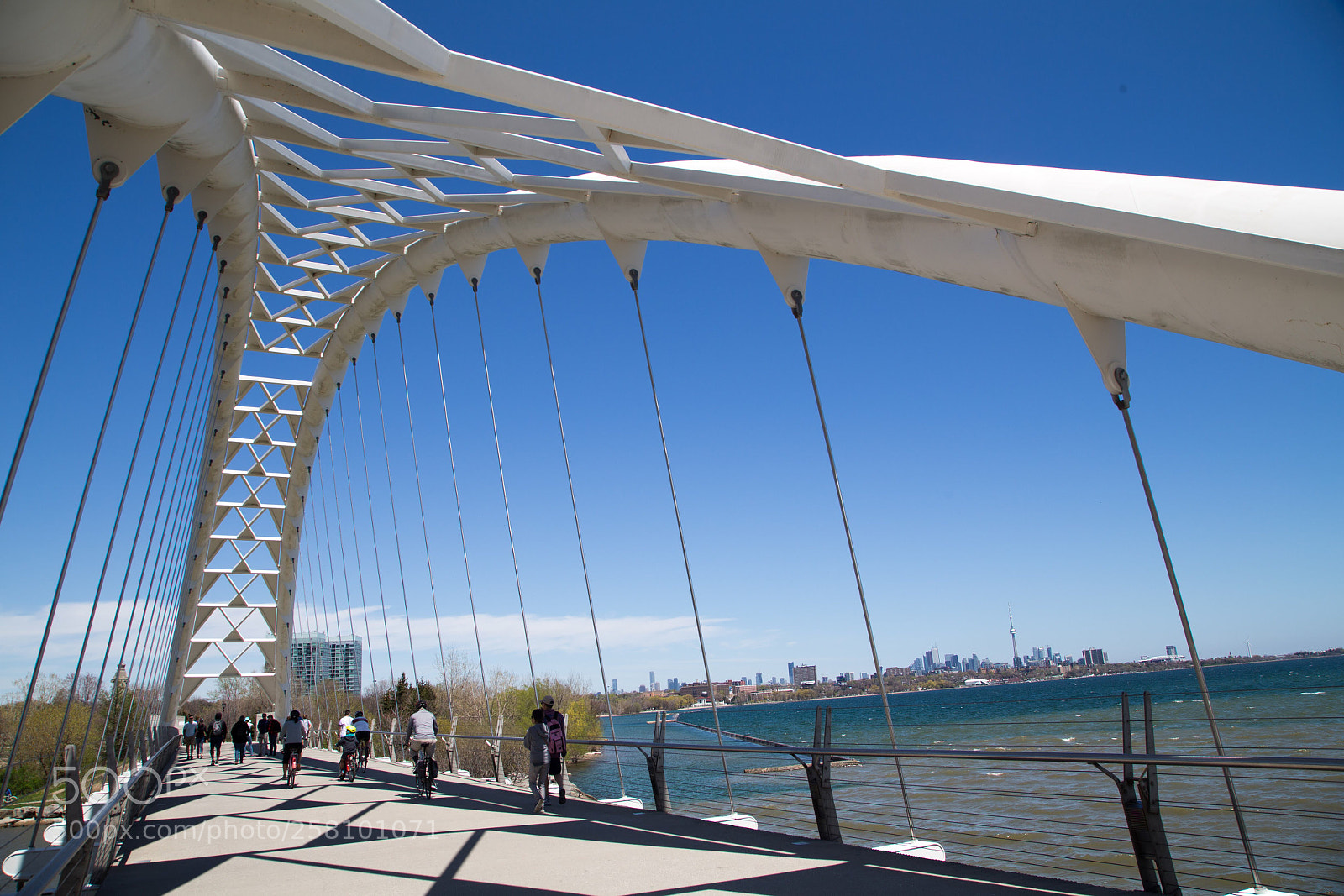 Canon EOS 6D sample photo. Humber bay arch bridge photography