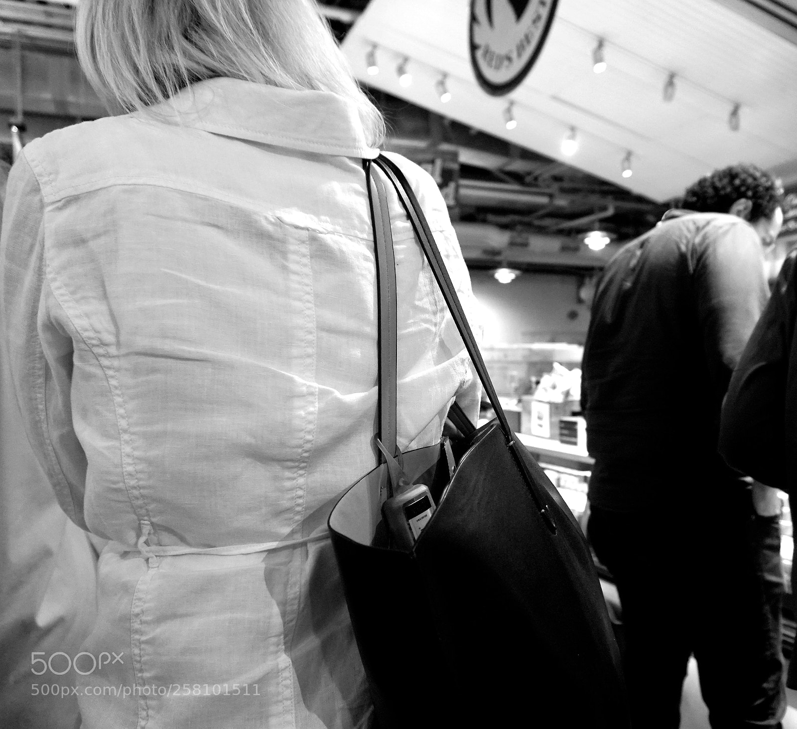 Sony a6500 sample photo. Crowded market in boston photography