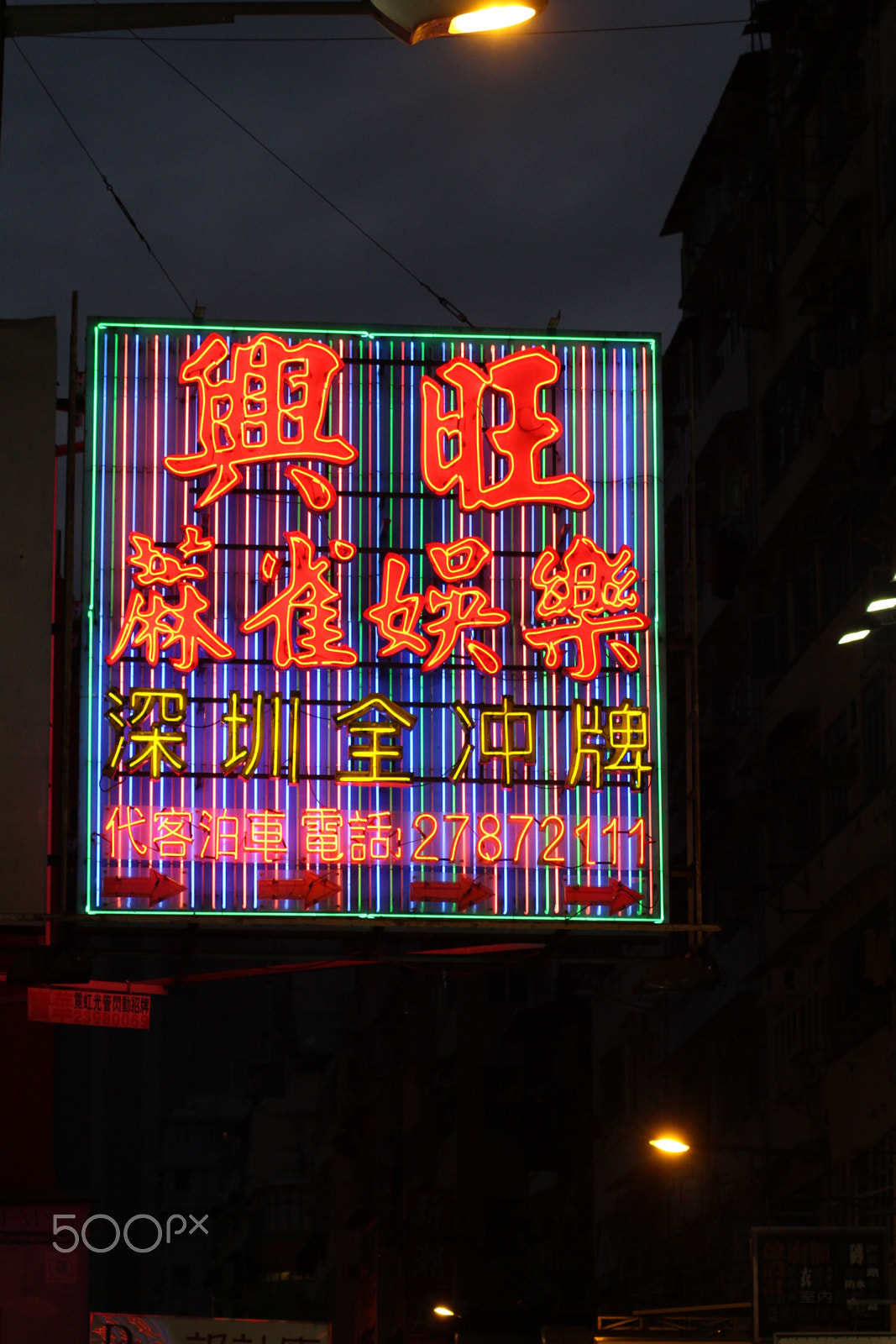 Canon EOS 700D (EOS Rebel T5i / EOS Kiss X7i) + Tamron AF 70-300mm F4-5.6 Di LD Macro sample photo. Neon china. photography