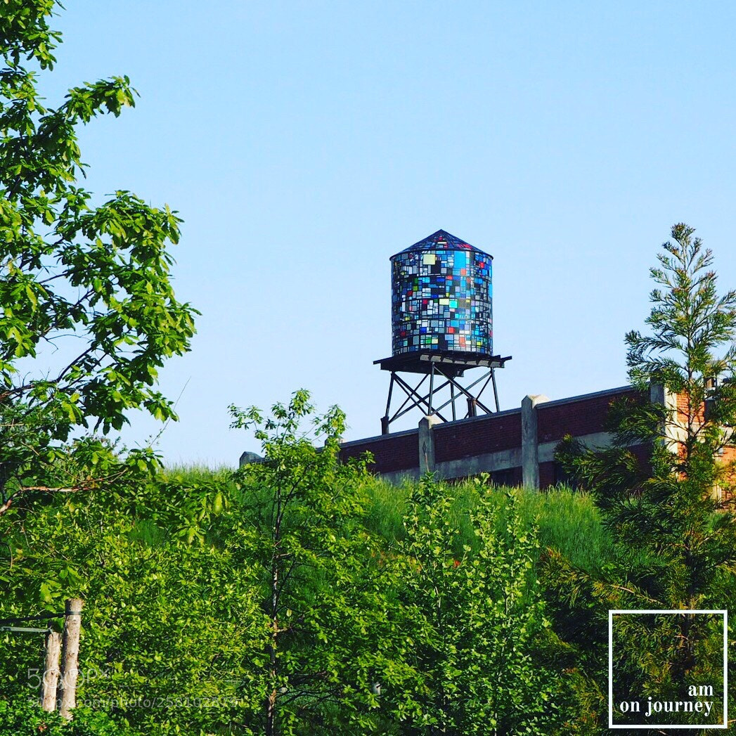 Olympus OM-D E-M10 sample photo. Nyc water tank  photography