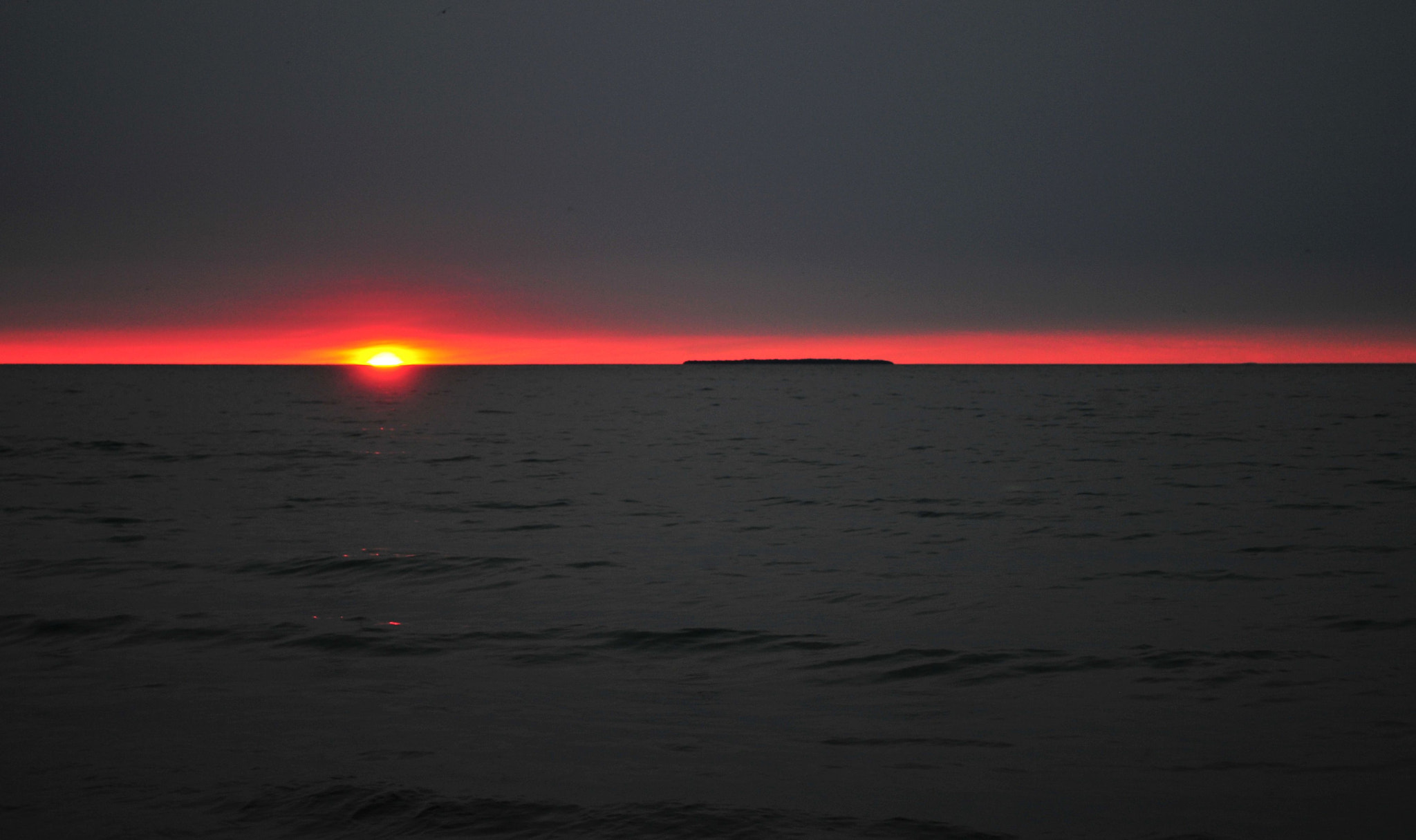 Nikon D300S sample photo. Michigan sunset photography