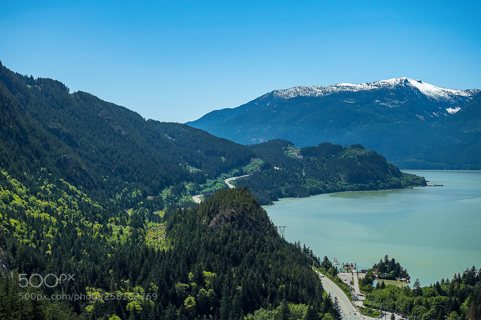 Olympus OM-D E-M5 II sample photo. Sea to sky highway photography