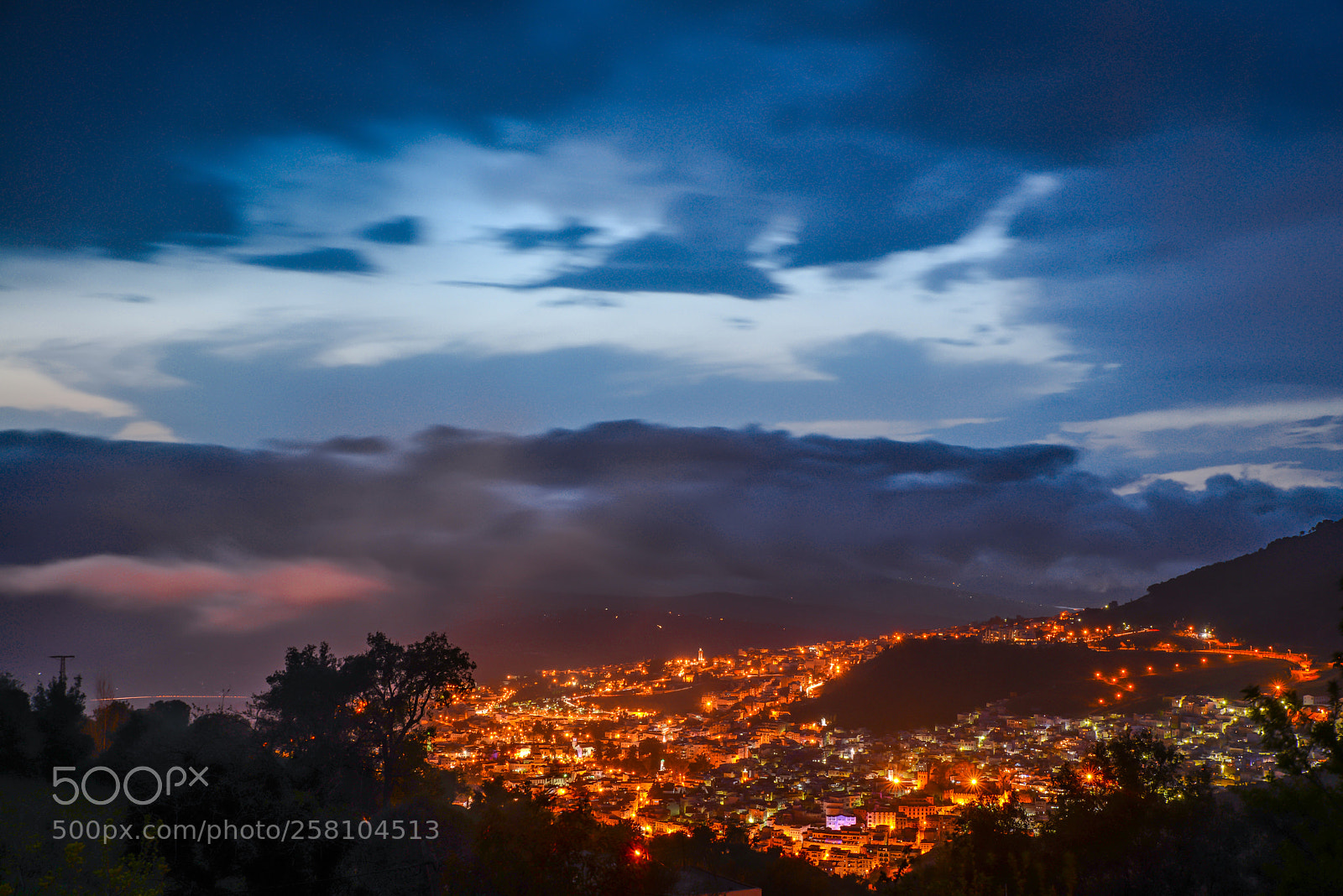 Nikon D800 sample photo. The dawn of chefchaouen photography