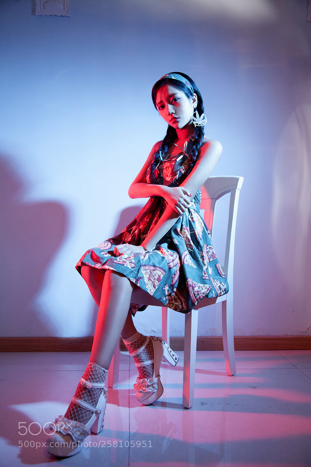 Canon EOS 5D sample photo. Pink blue photography