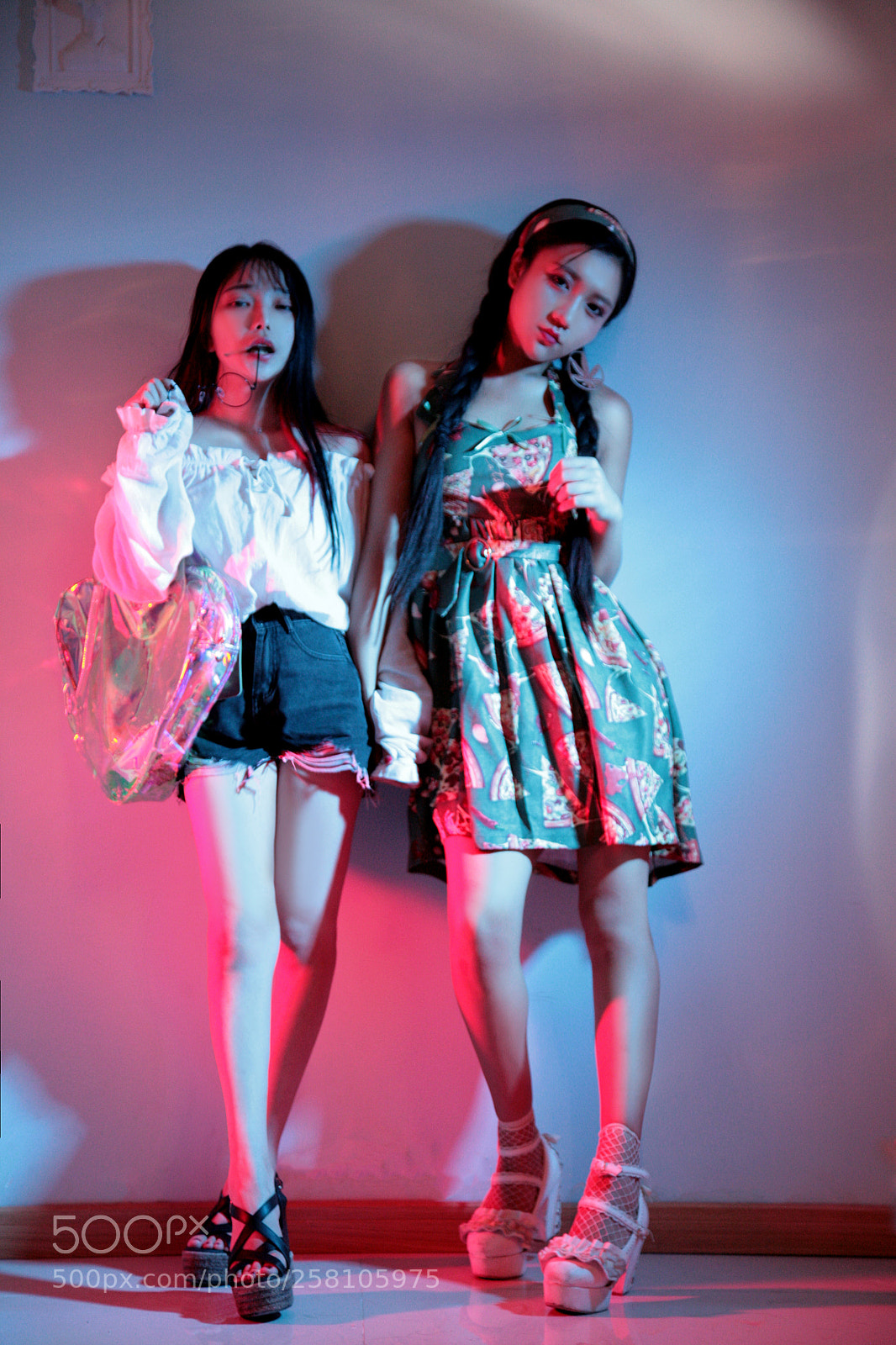 Canon EOS 5D sample photo. Pink blue photography
