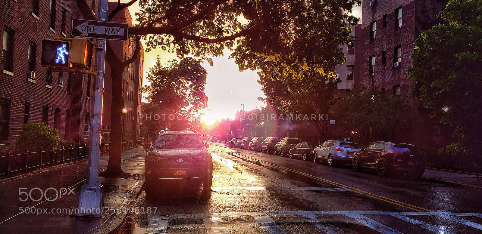 Samsung Galaxy S9+ sample photo. Sunset in the city.. photography