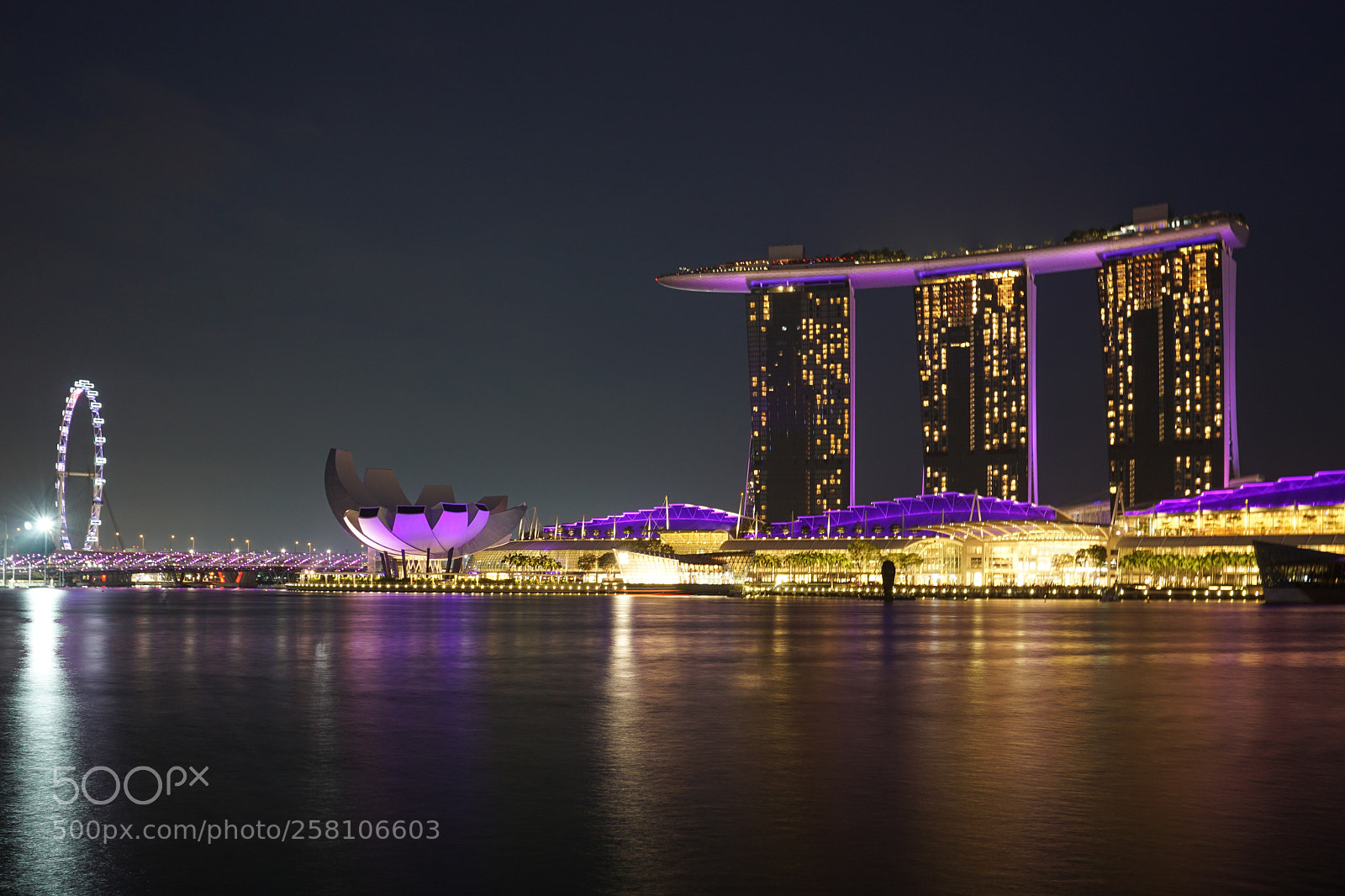 Sony a6000 sample photo. Marina bay photography