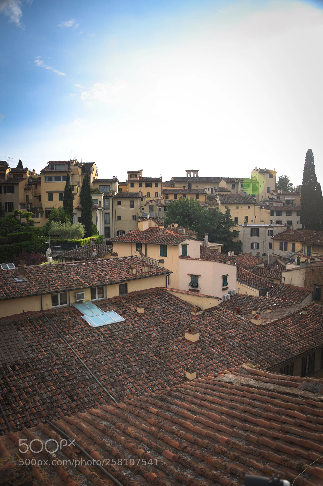 Nikon D90 sample photo. Firenze roof top photography