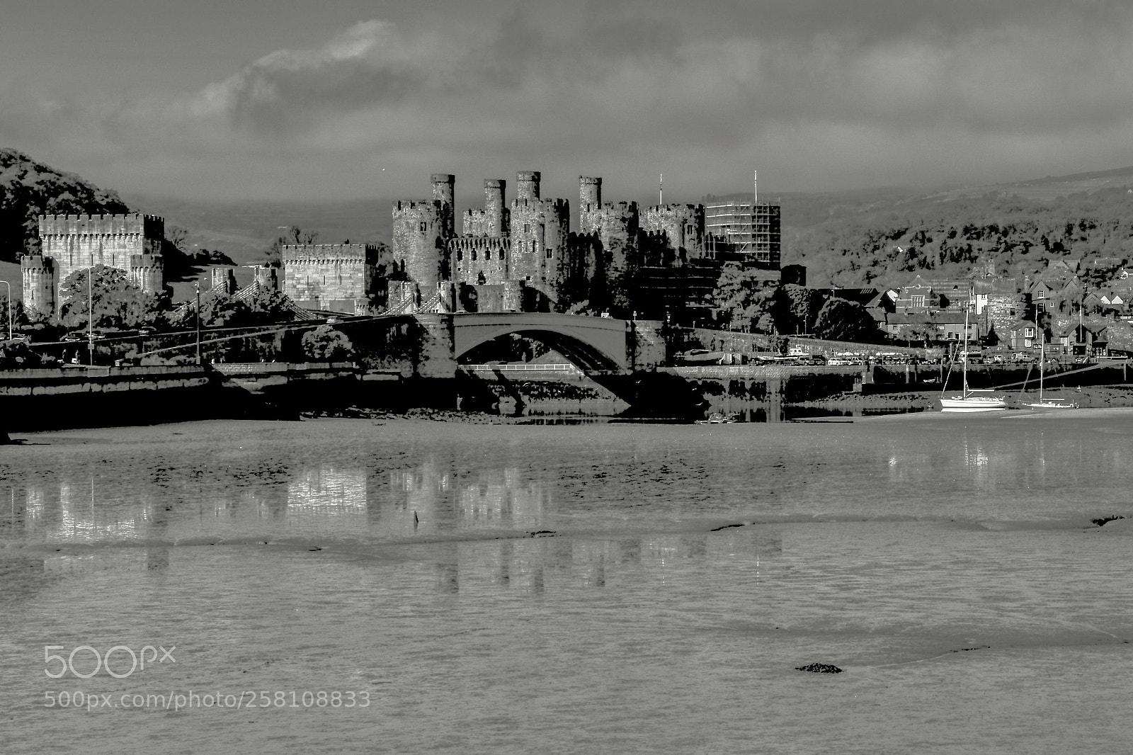 Nikon D7200 sample photo. The majestic conwy castle  photography