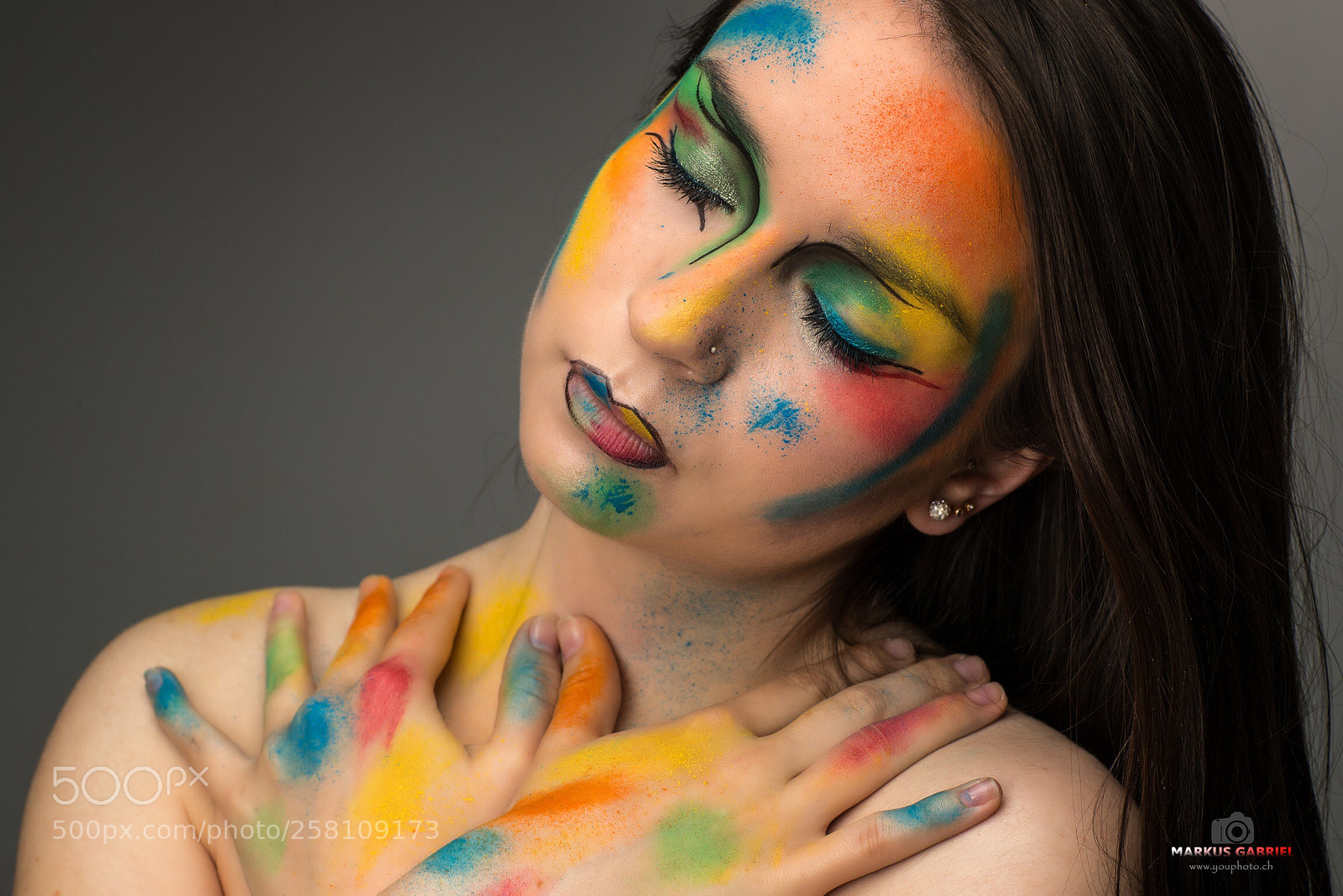 Canon EOS-1D X Mark II sample photo. Colored beauty photography