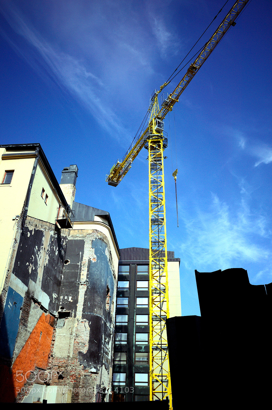 Ricoh GR II sample photo. Demolition in oulu photography