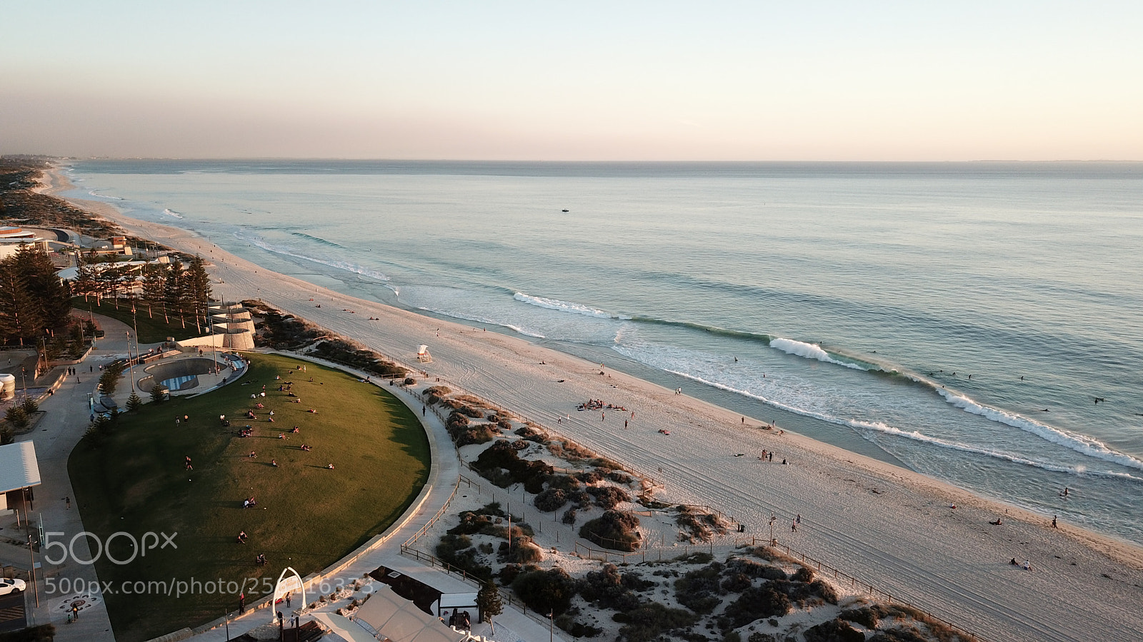 DJI FC220 sample photo. Sunset hill photography