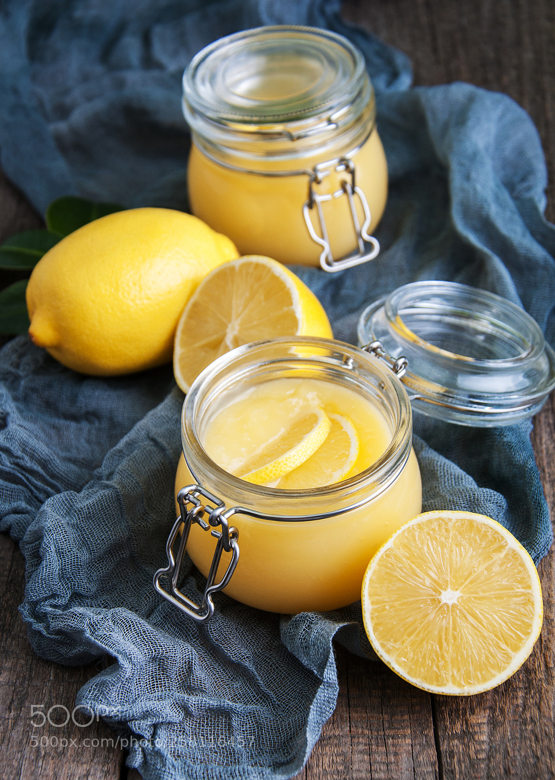 Nikon D90 sample photo. Lemon curd in glass photography