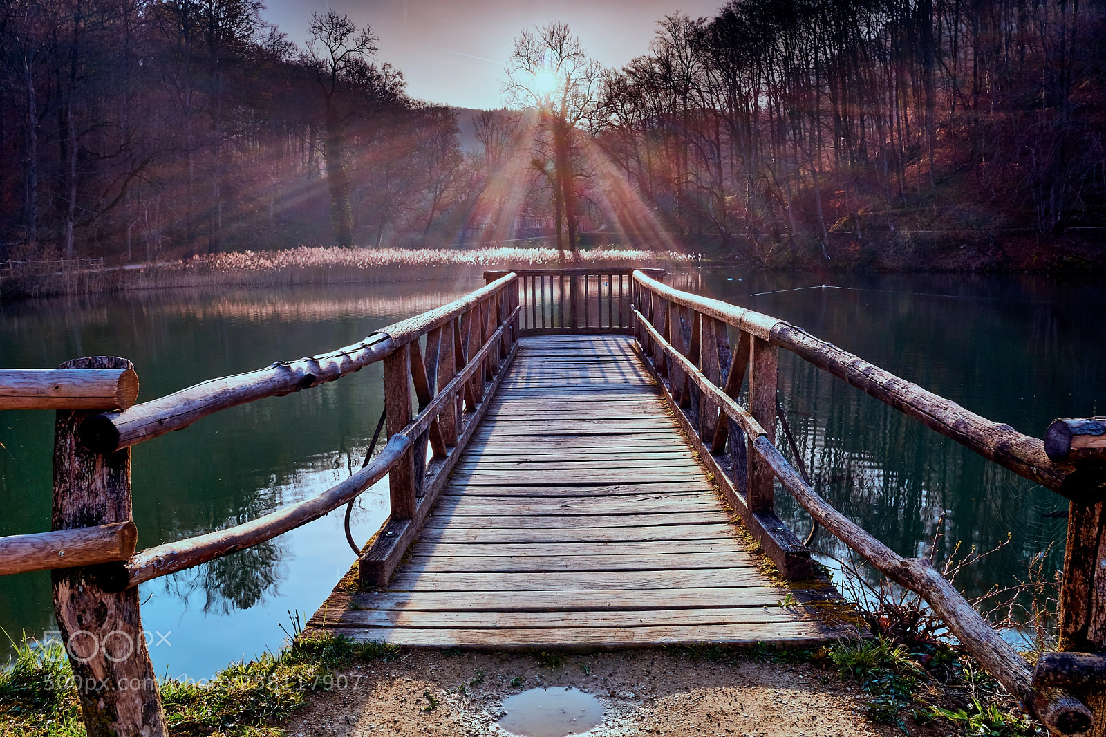 Sony a6000 sample photo. Sunrise at the lake photography