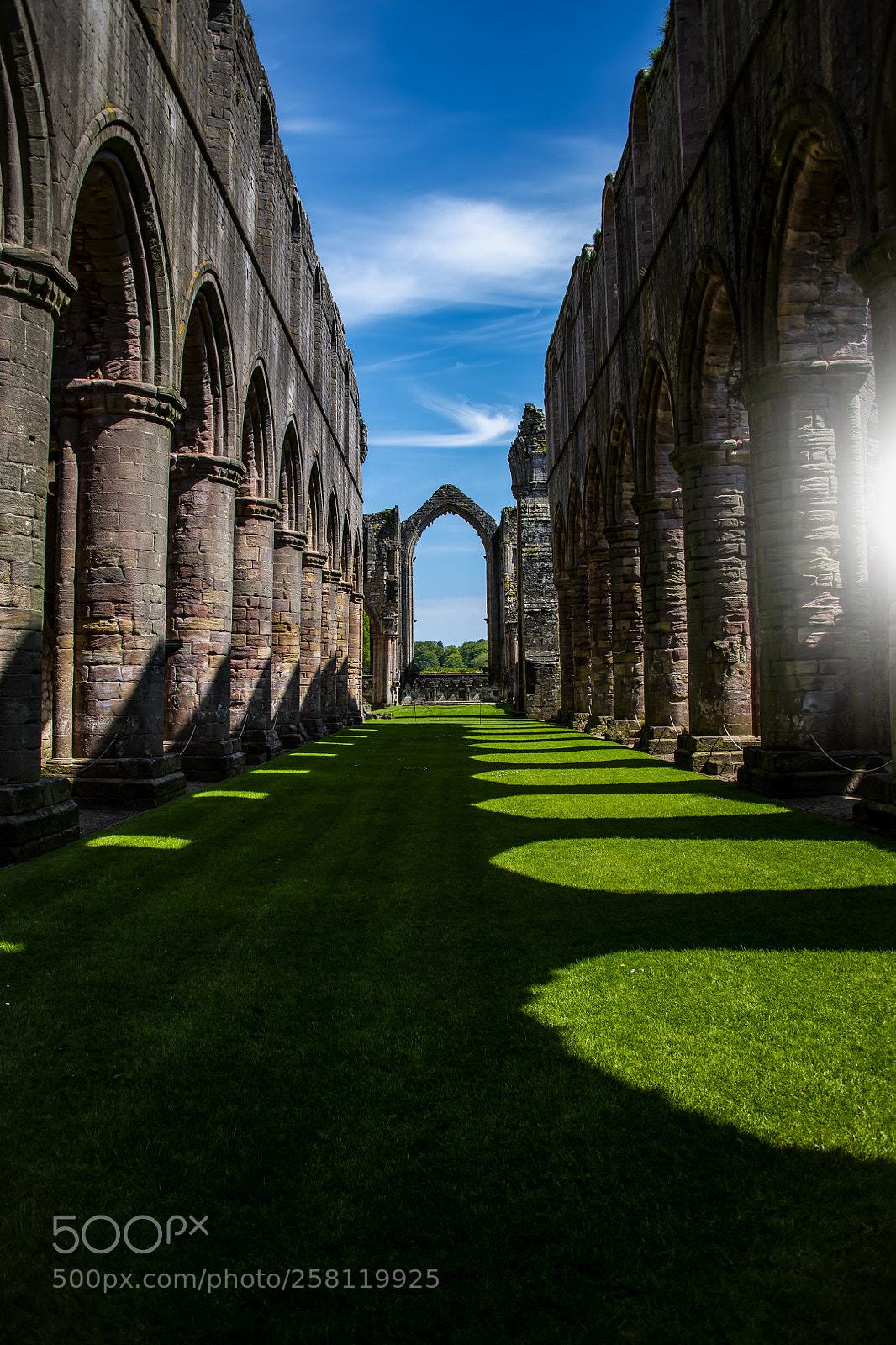 Nikon D850 sample photo. Fountains abbey photography
