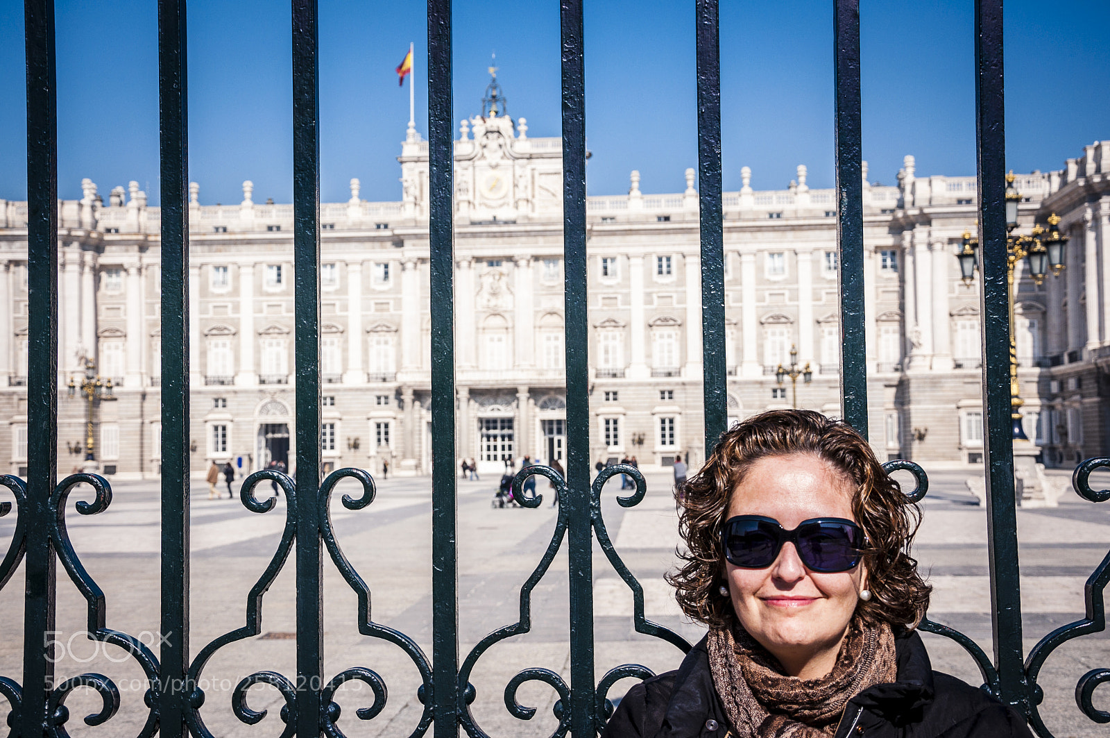 Nikon D90 sample photo. Palacio real photography