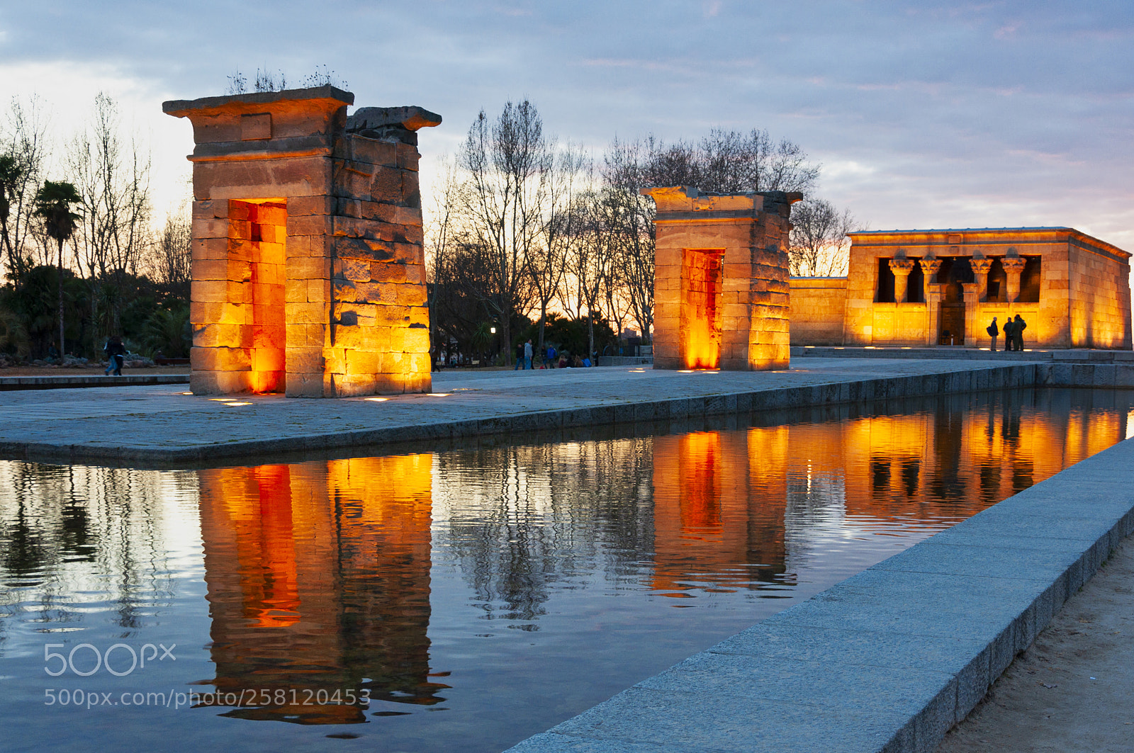 Nikon D90 sample photo. Templo de debod photography