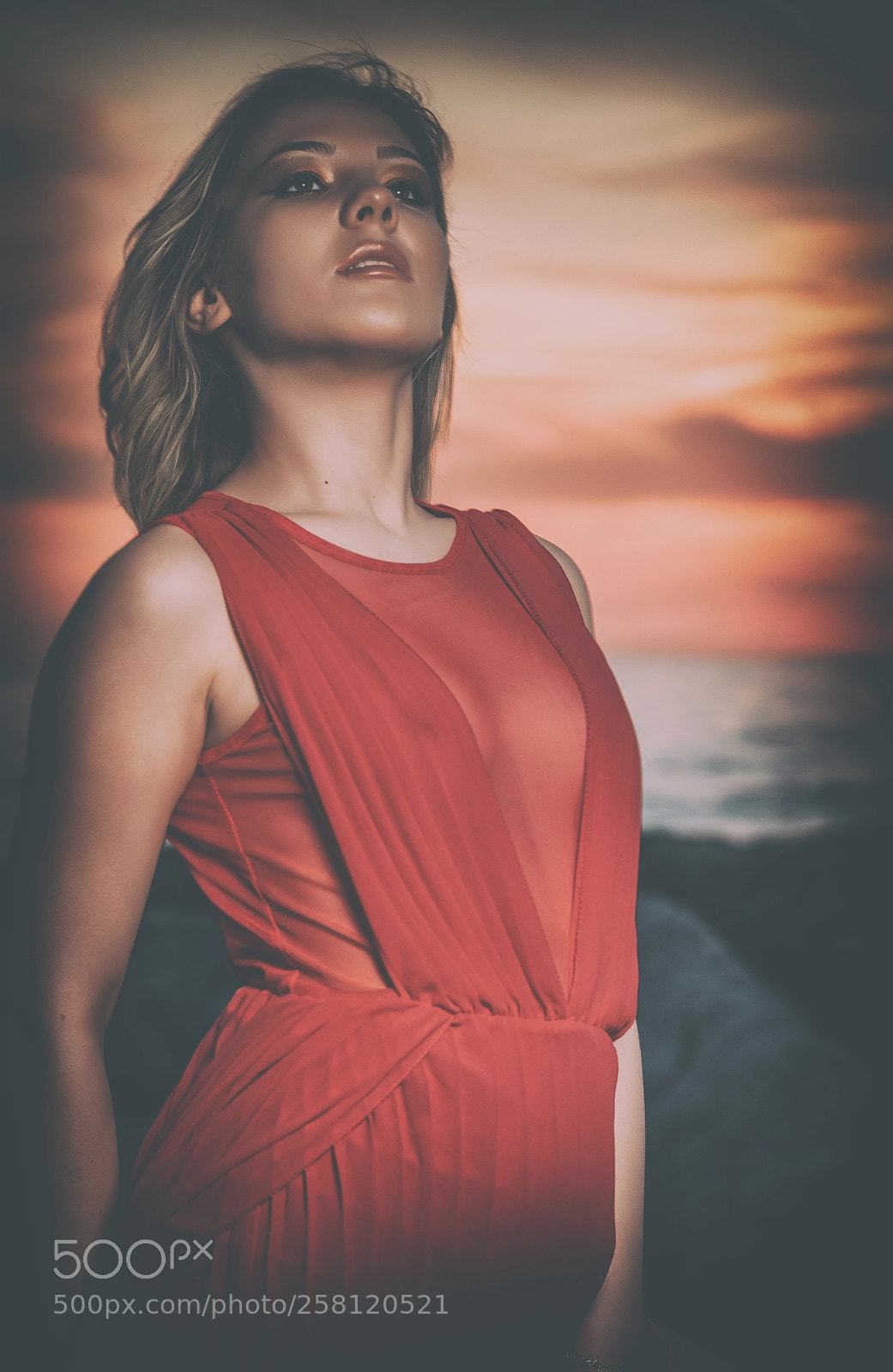 Nikon D5300 sample photo. Sunset elegant portrait photography