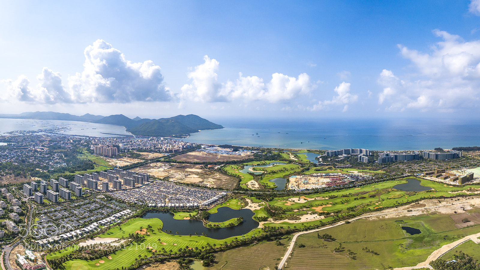DJI FC220 sample photo. Aerial view of coastline photography