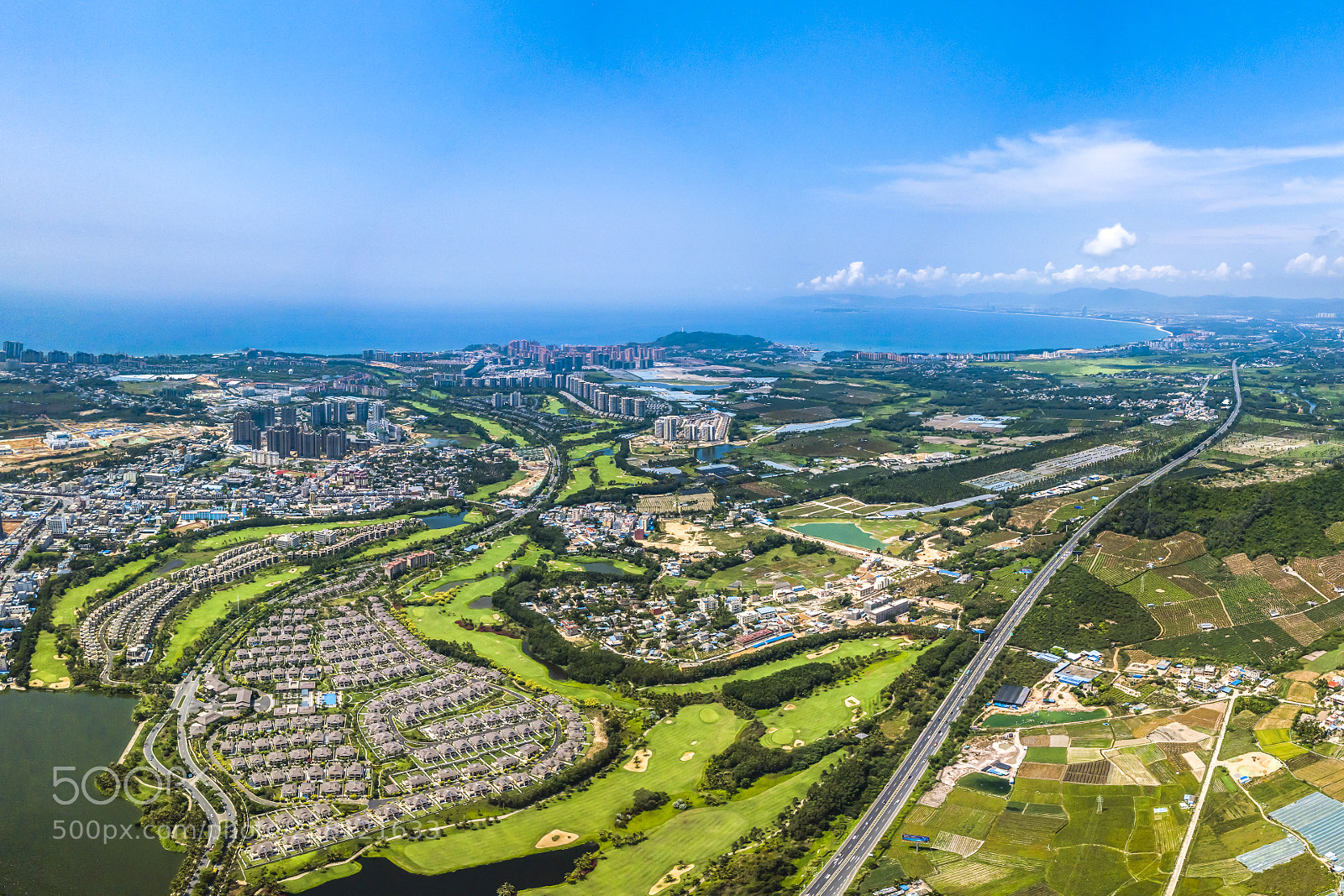 DJI FC220 sample photo. Aerial view of coastline photography